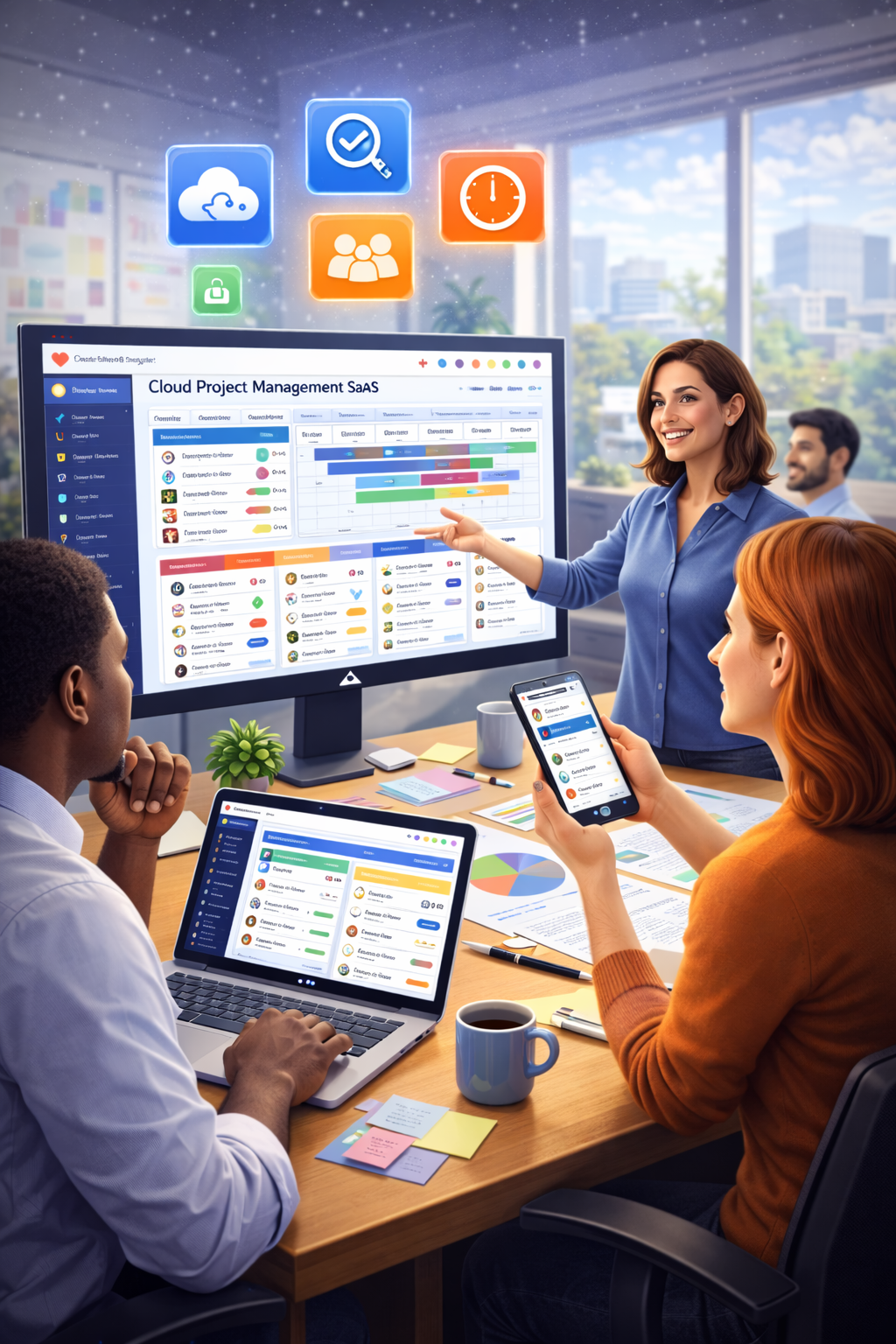 Cloud Project Management SaaS