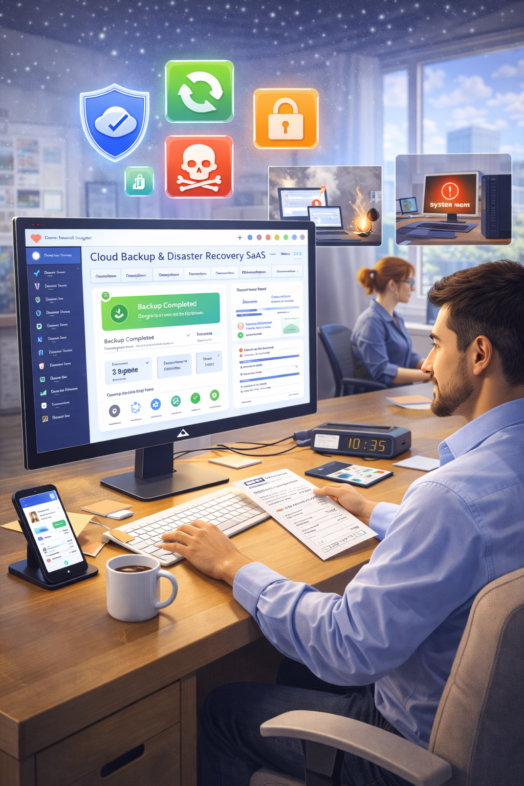 Cloud Backup & Disaster Recovery SaaS