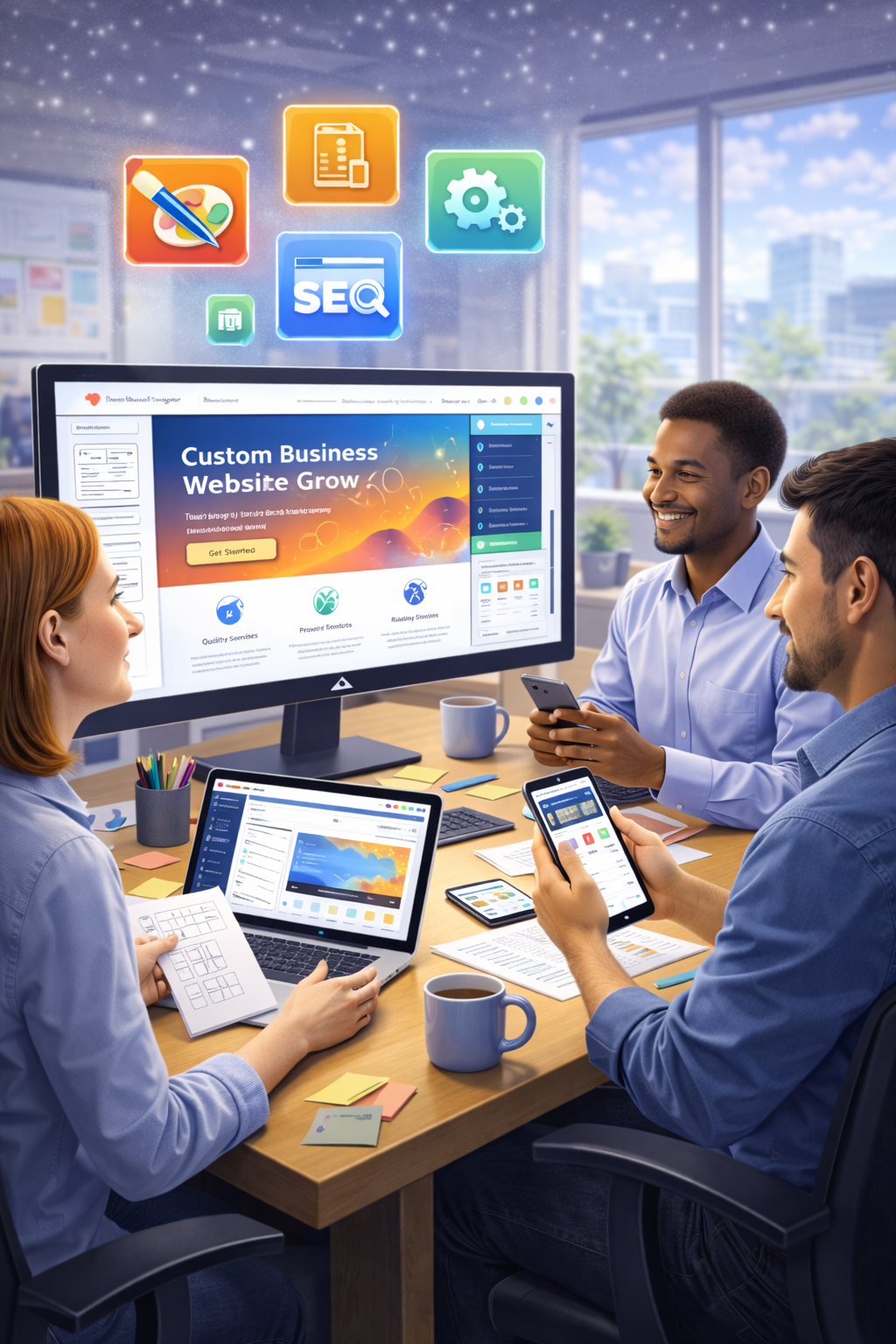 Custom Business Website Development