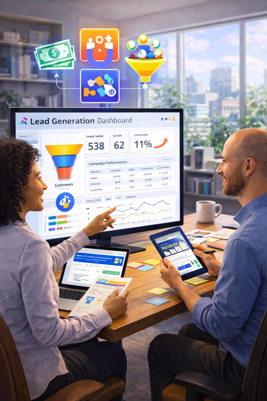 Lead Generation & Funnel Management Service