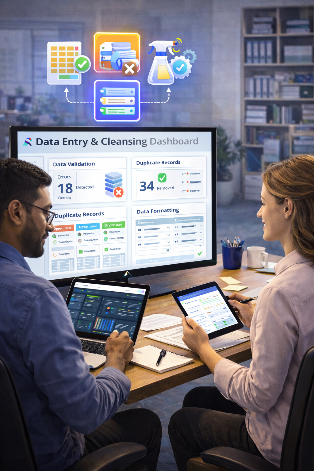 Data Entry & Data Cleansing Service